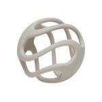 Anneau de dentition Balle Silicone Ø 9,5cm - Nougat 2