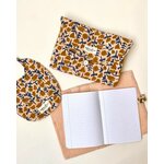 Protège carnet de santé tulipe macadamia 2