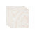 Lange Gaze de Coton Small 70x70cm Miffy Stripe - Biscuit - 3 Unités 1