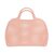 Sac de plage vintage quartz rose 1