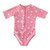 Maillot de bain zippé - fleurs 1