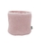 Panier en coton - gaufré rose 1