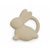Anneau de dentition en caoutchouc Bunny - Nougat 1