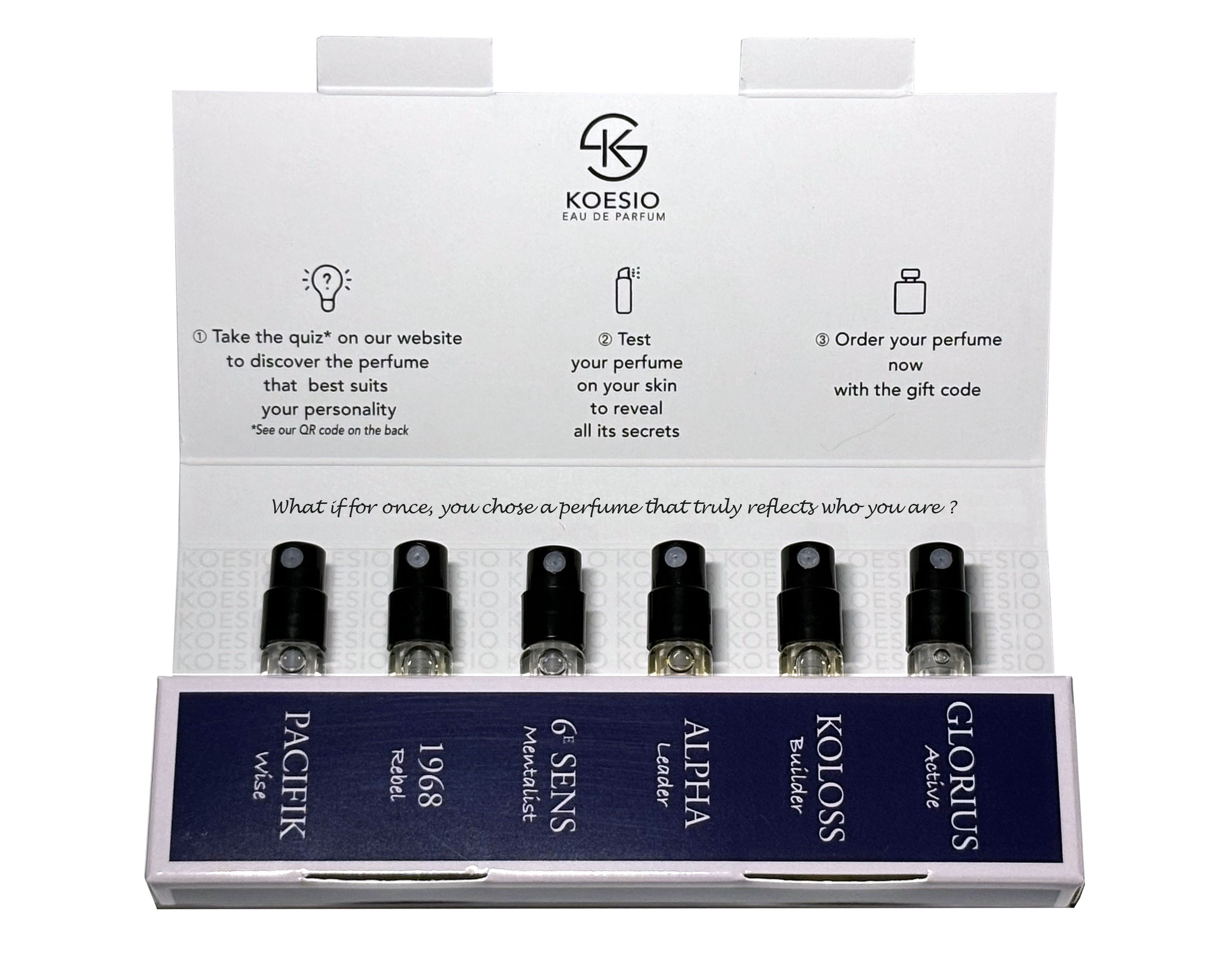 COFFRET CADEAU HOMME OUVERT