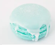 Macaron bonbon à la menthe