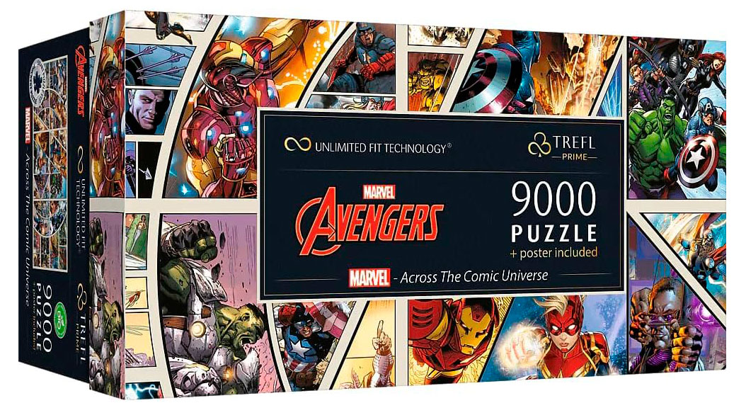 puzzle-trefl-marvel-a-travs-del-universo-del-cmic-de-9000-pzs-1-27907