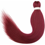 tresse rougr bordeau