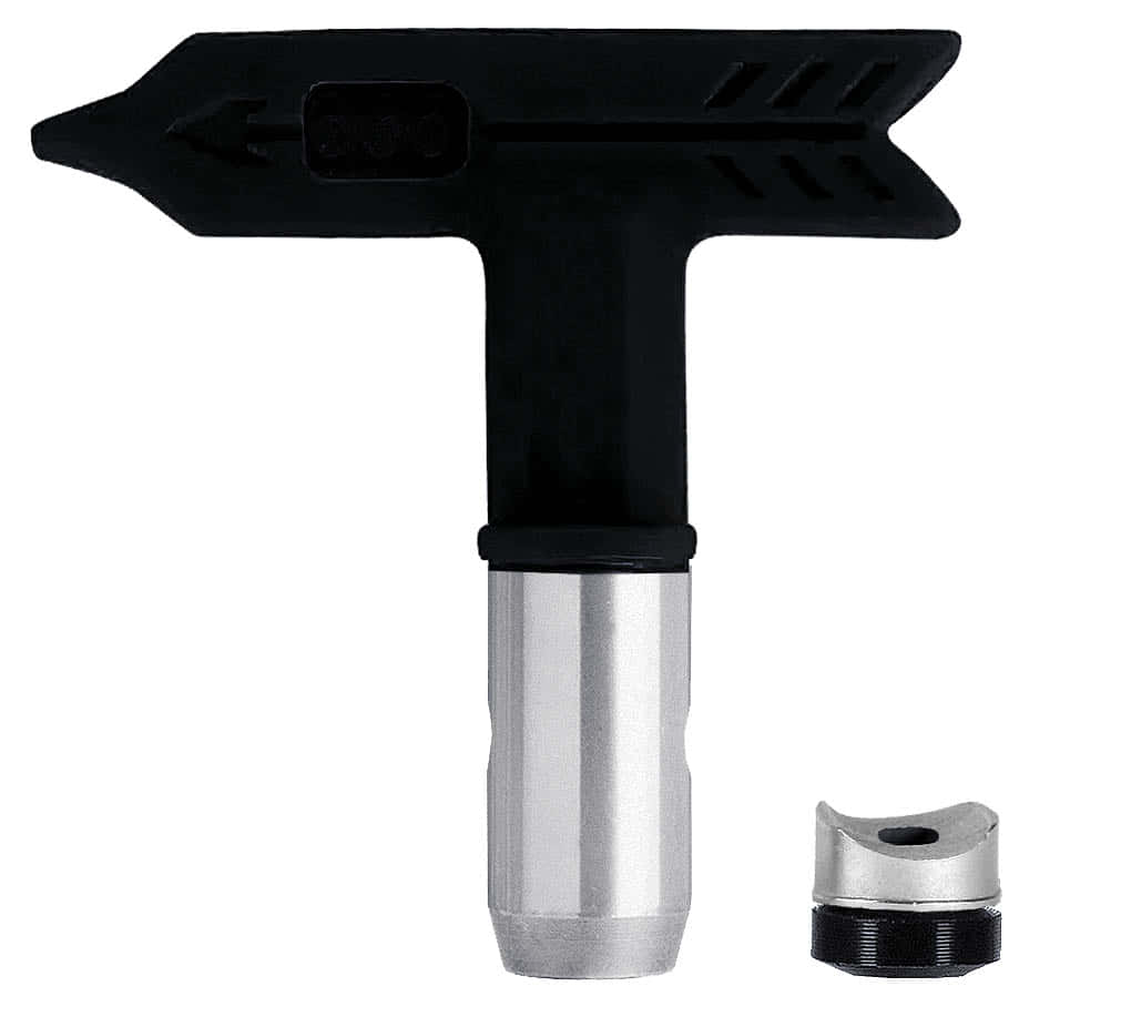 Buse Airless WERKU noire et argentée avec joint et porte-buse