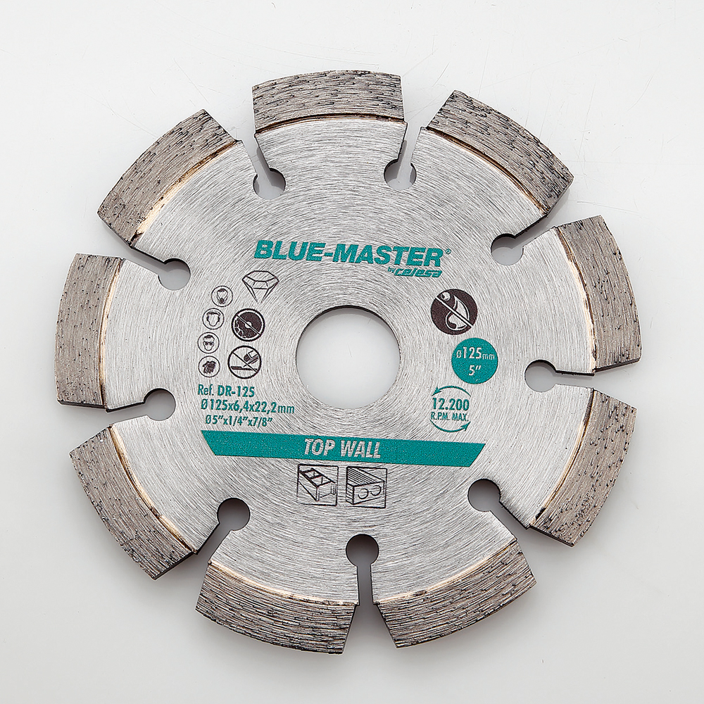 Disque diamant BLUE MASTER spécial rainurage des murs
