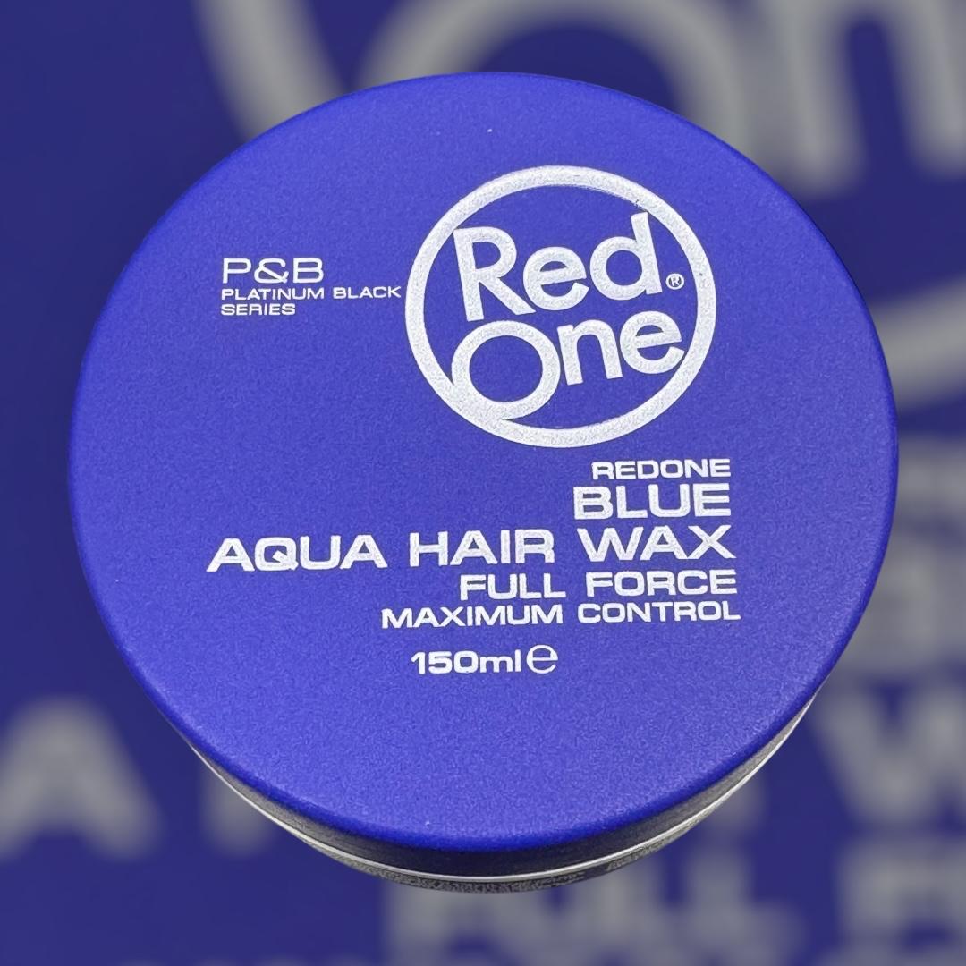 Red One Blue Aqua Hair Wax
