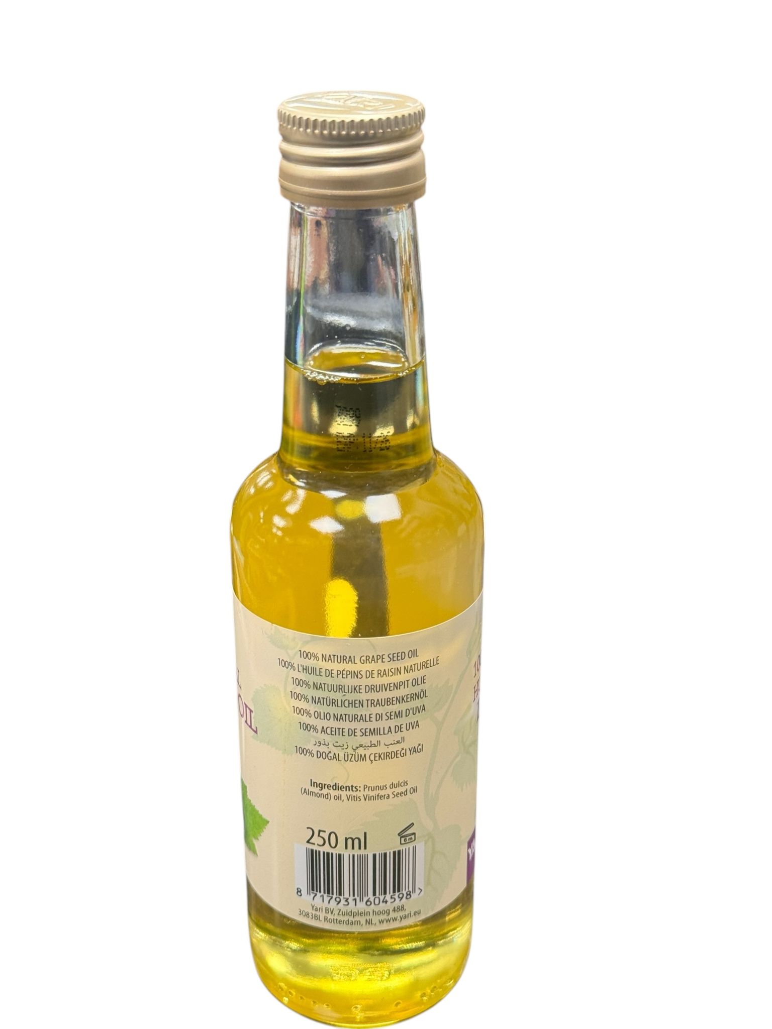 huile de pépins de raisin 250ml