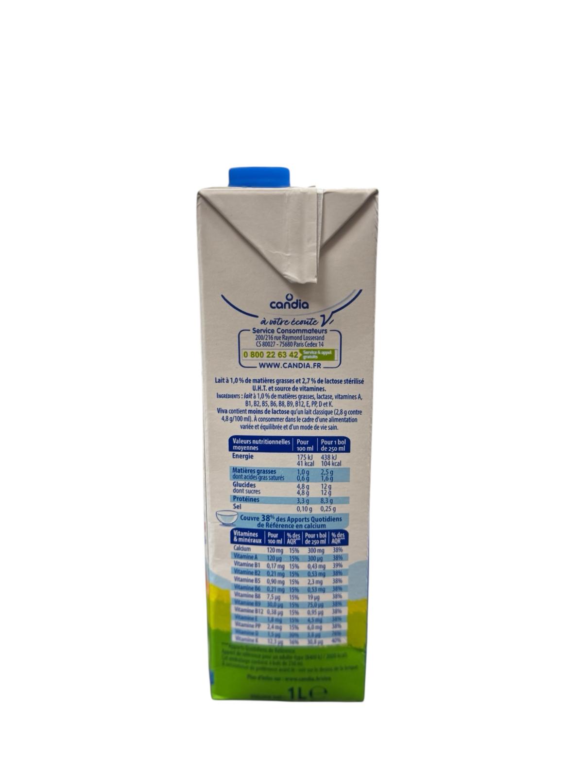 lait viva 1l 2