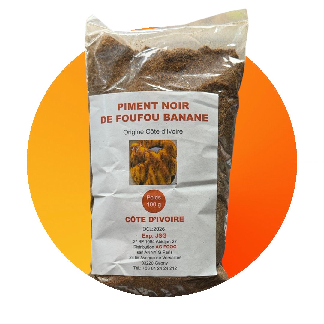 PIMENT NOIR DE FOUTOU BANANE 100G1