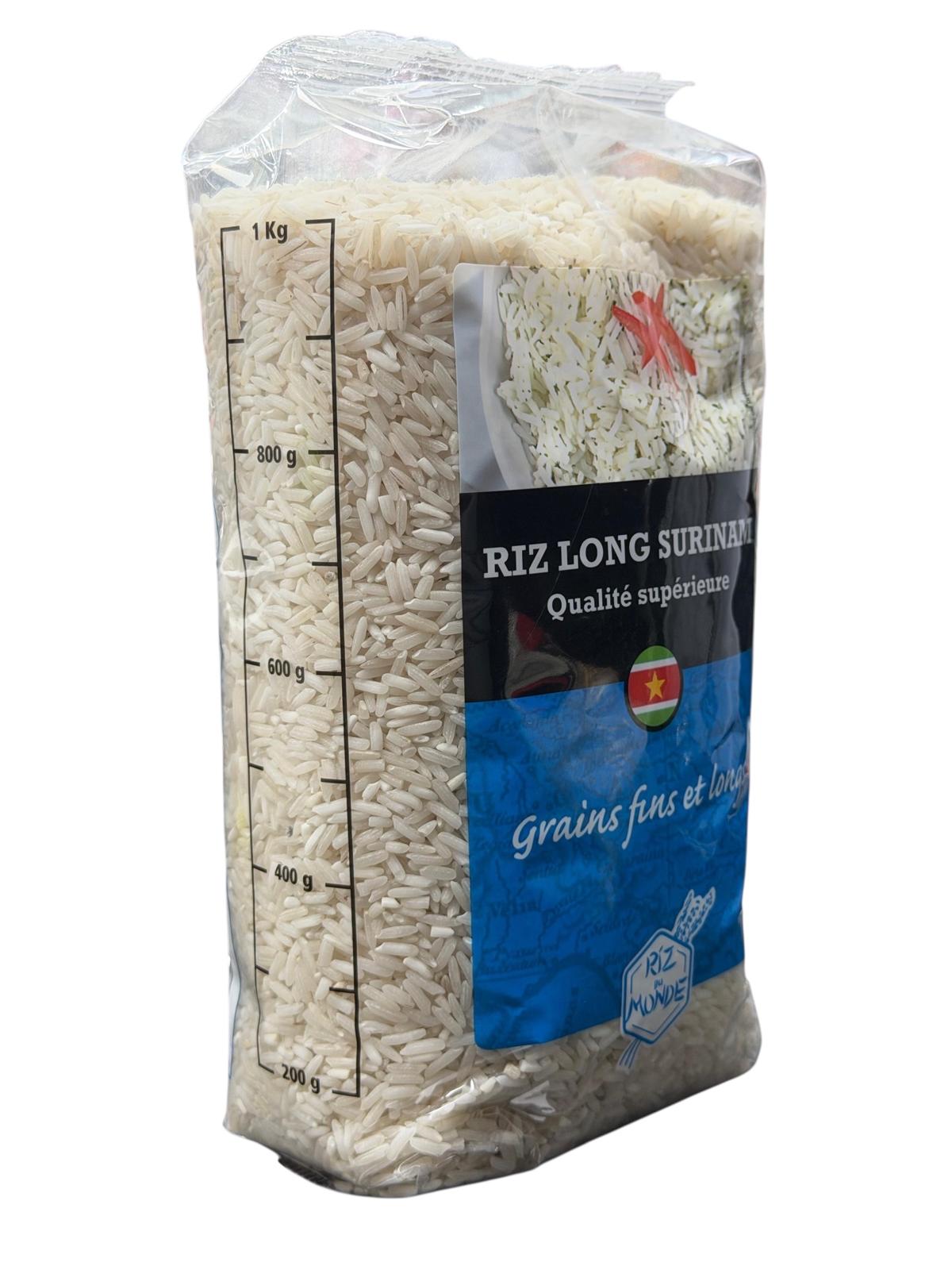 RIZ LONG PARFUME SURINAM RIZ DU MONDE 1KG1