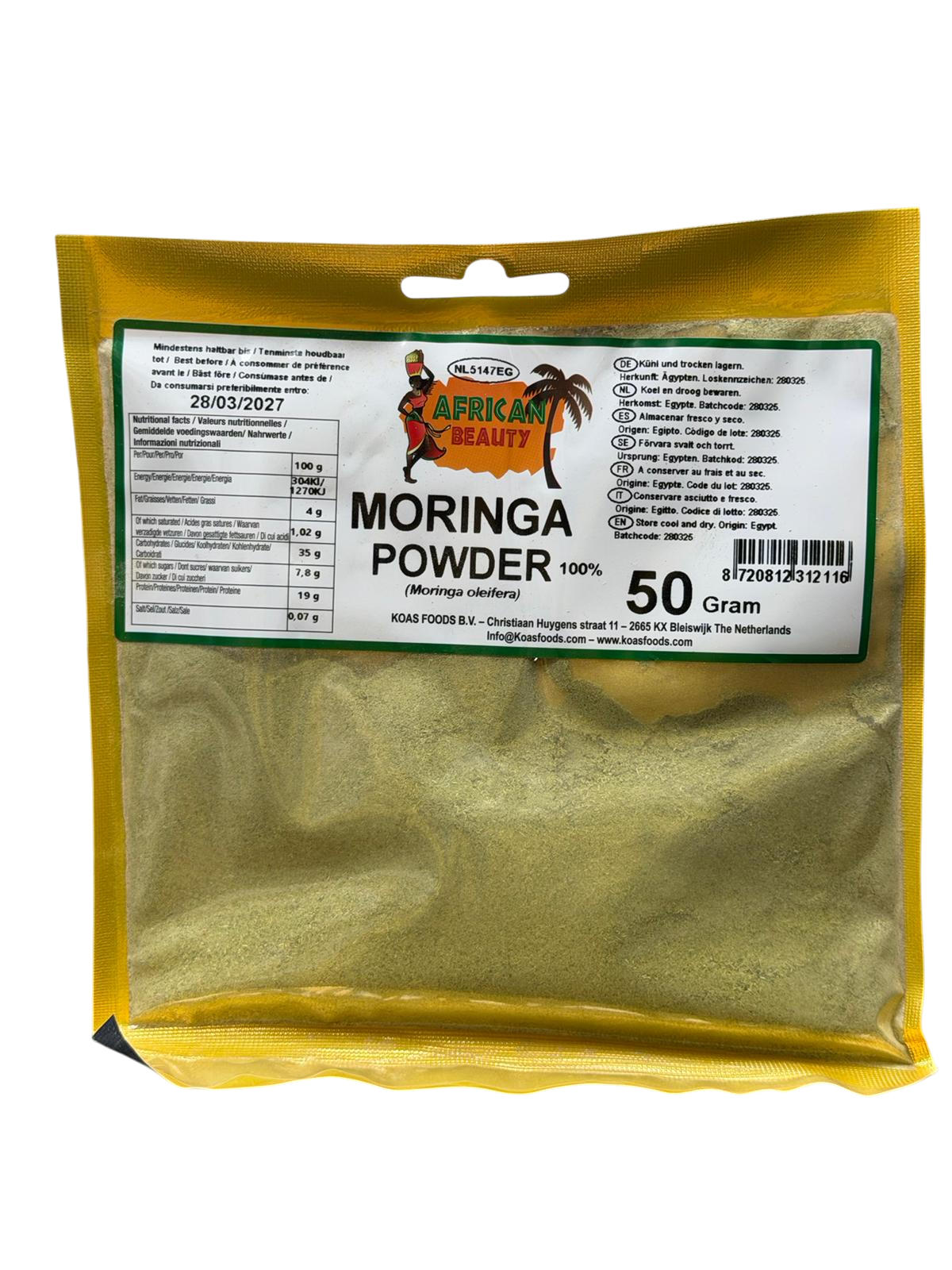 MORINGA EN POUDRE 50G