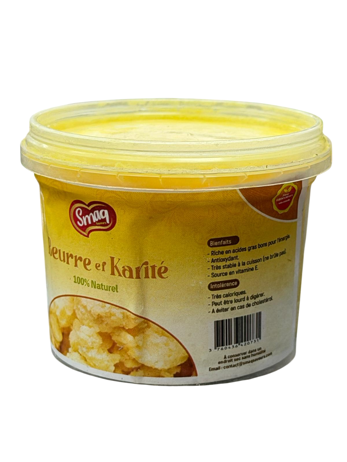 BEURRE DE KARITE 100% NATUREL