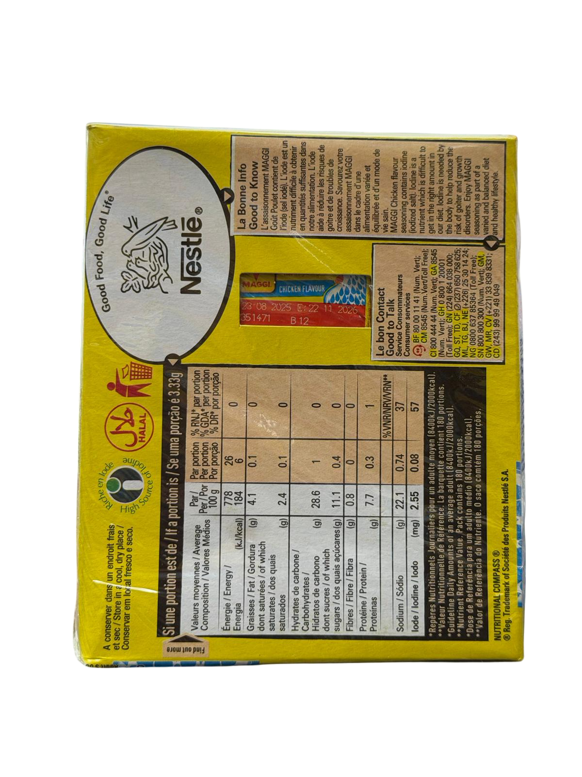 MAGGI POULET TABLETTE BOUILLON2