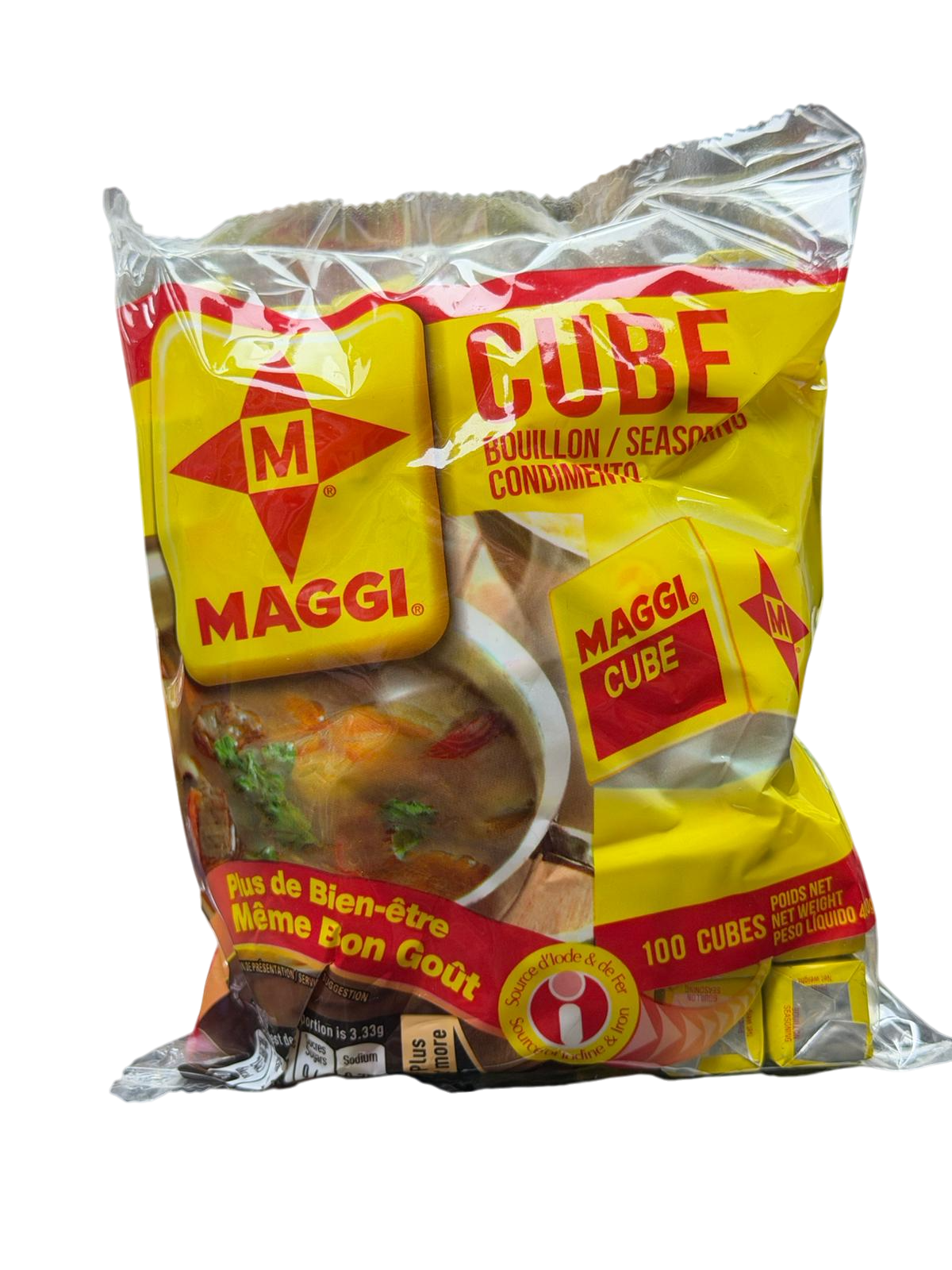 Bouillon cube MAGGI Etoile (100 x 4 g) halal