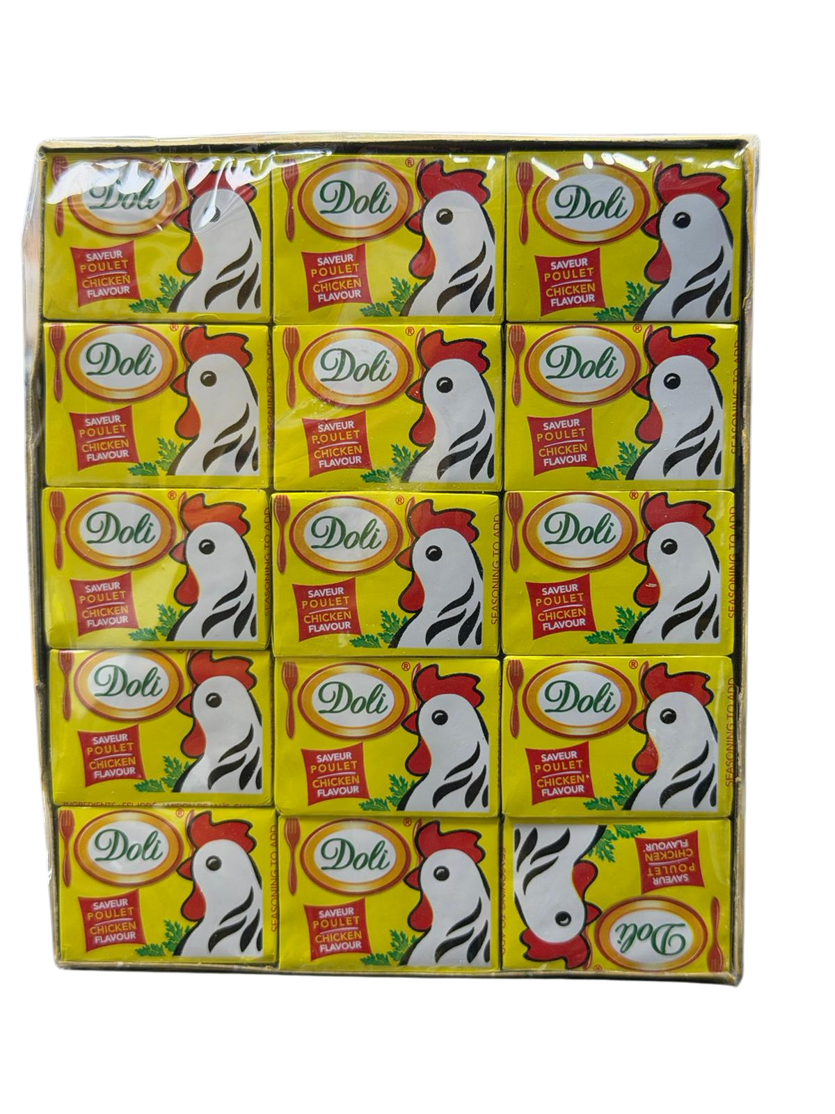 Tablettes DOLI bouillon poulet (60 x 10 g)