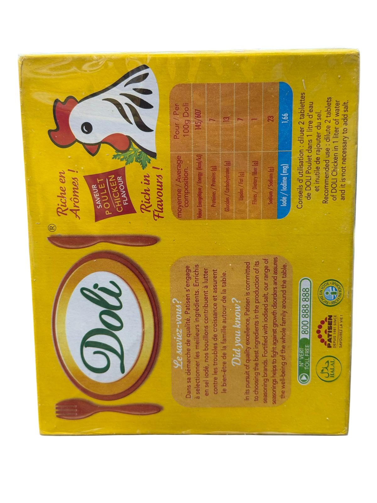 DOLI POULET TABLETTE EPICE3