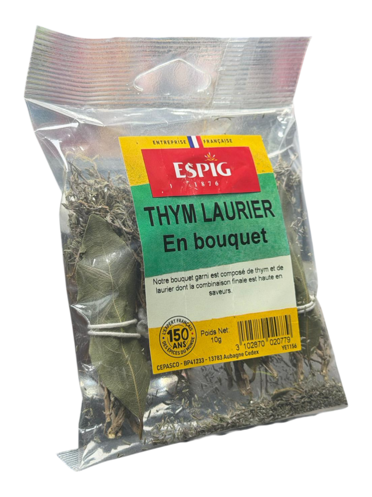 THYM LAURIER EN BOUQUET ESPIG 10G