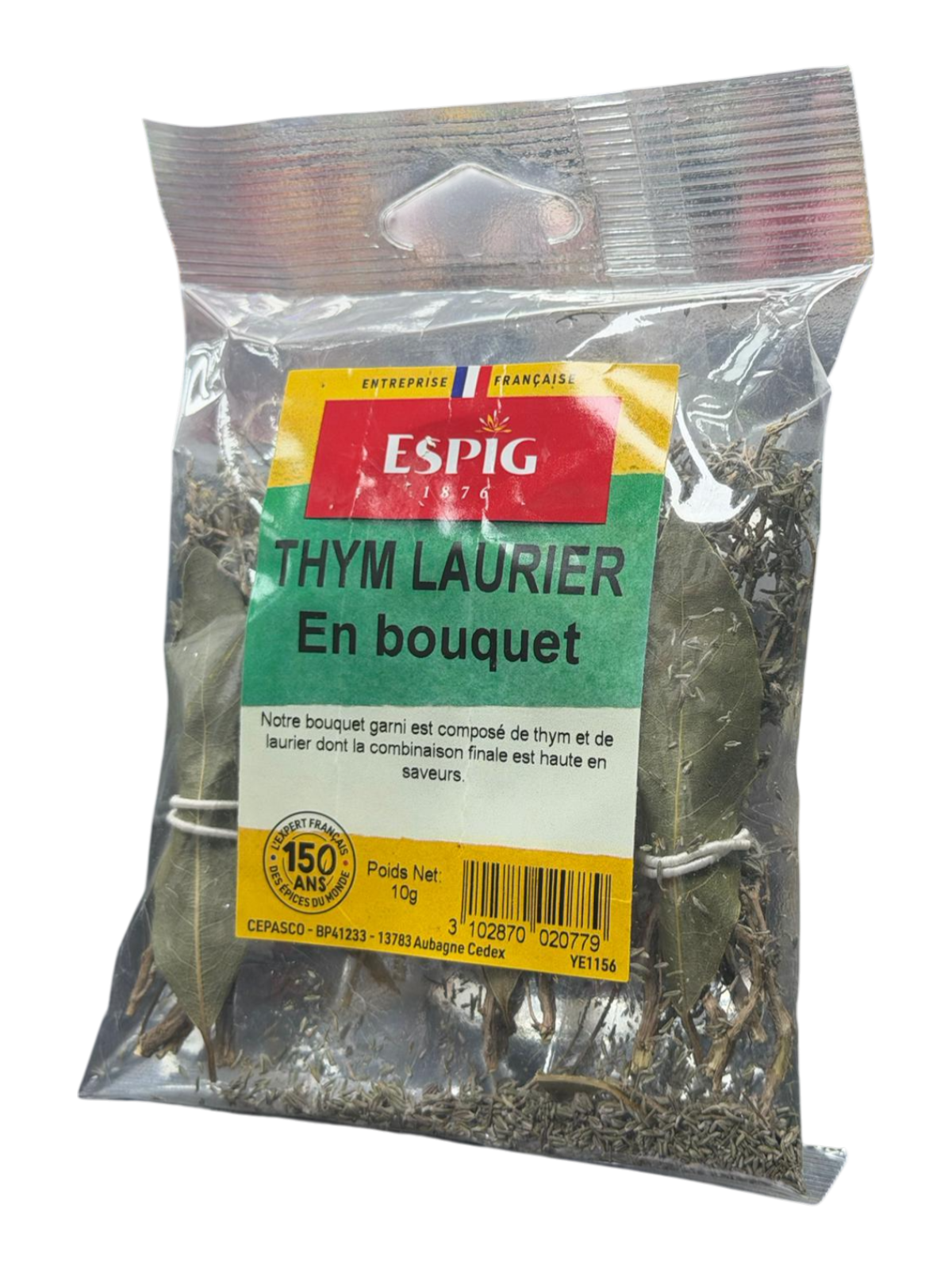 THYM LAURIER EN BOUQUET ESPIG 10G3