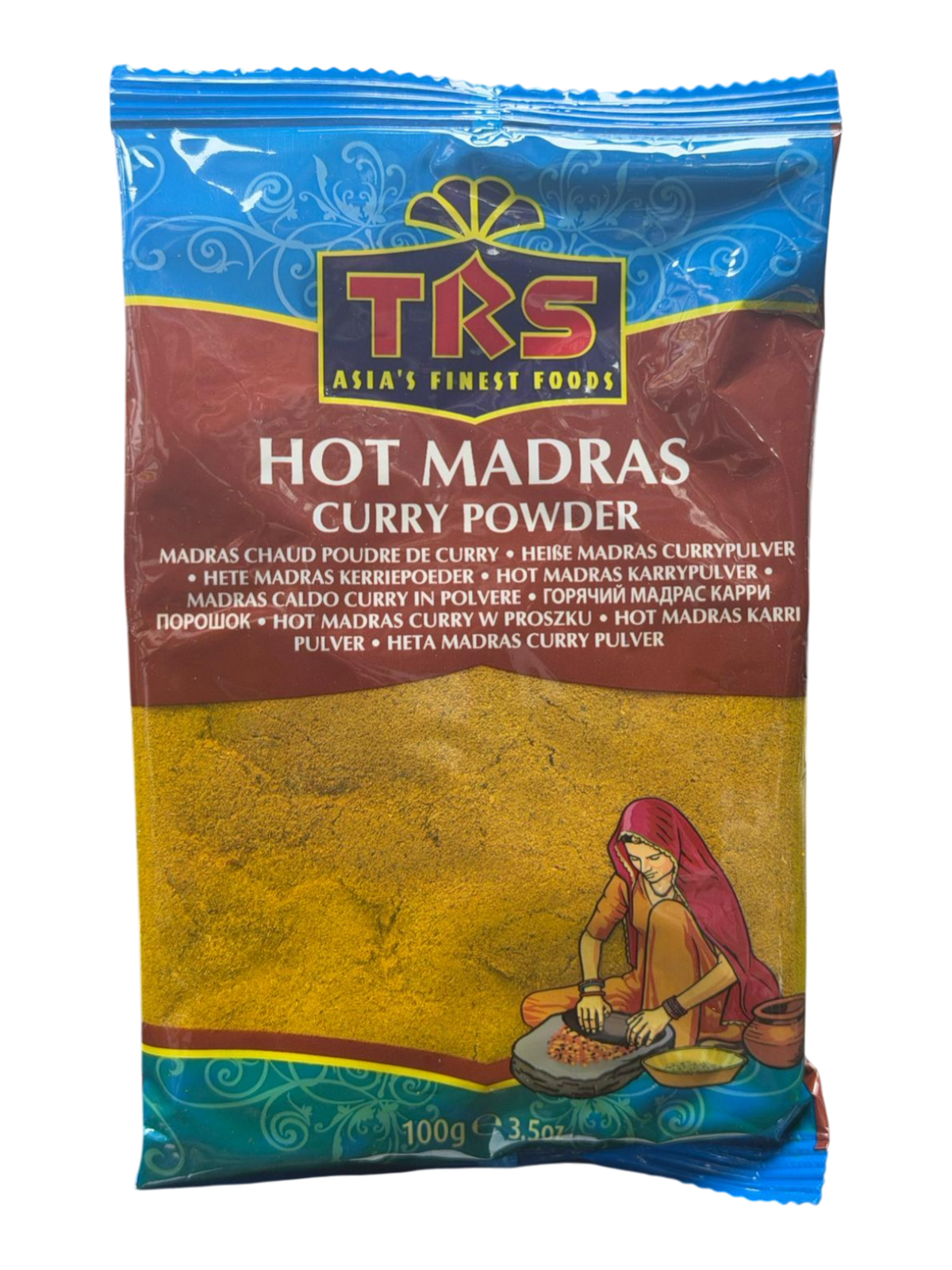 Hot madras curry powder 100g TRS