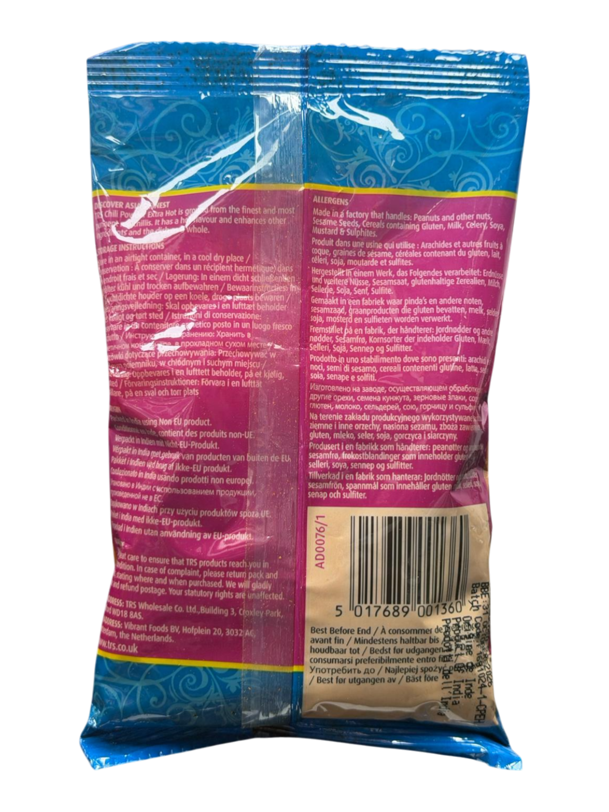 CHILLI POWDER EXTRA HOT TRS 100G2