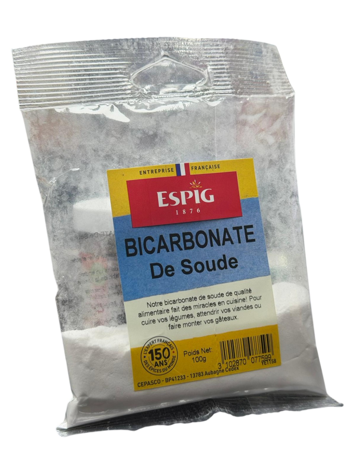 BICARBONATE DE SOUDE 100G1