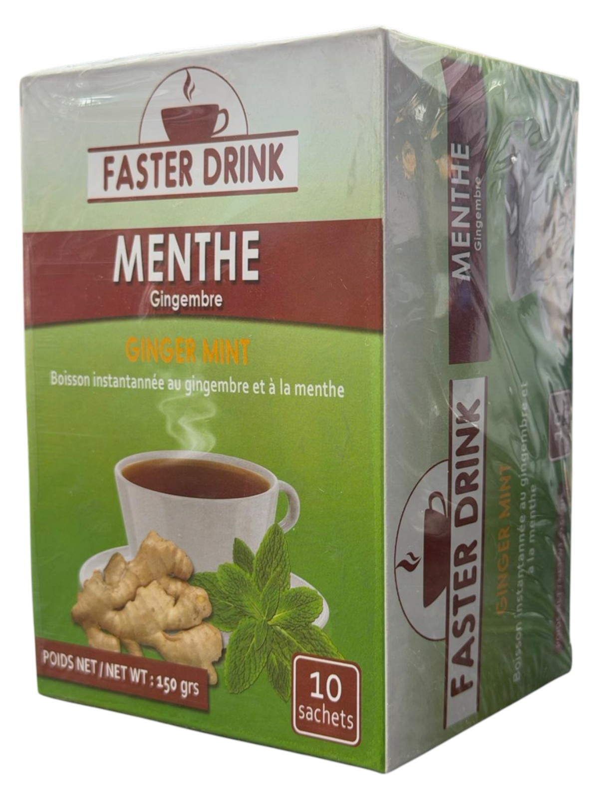 FASTER DRINK MENTHE GINGEMBRE 150G