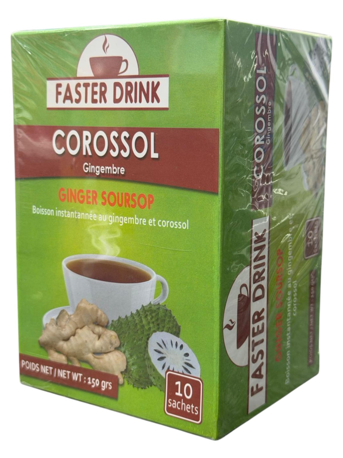 FASTER DRINK COROSSOL GINGEMBRE 150G
