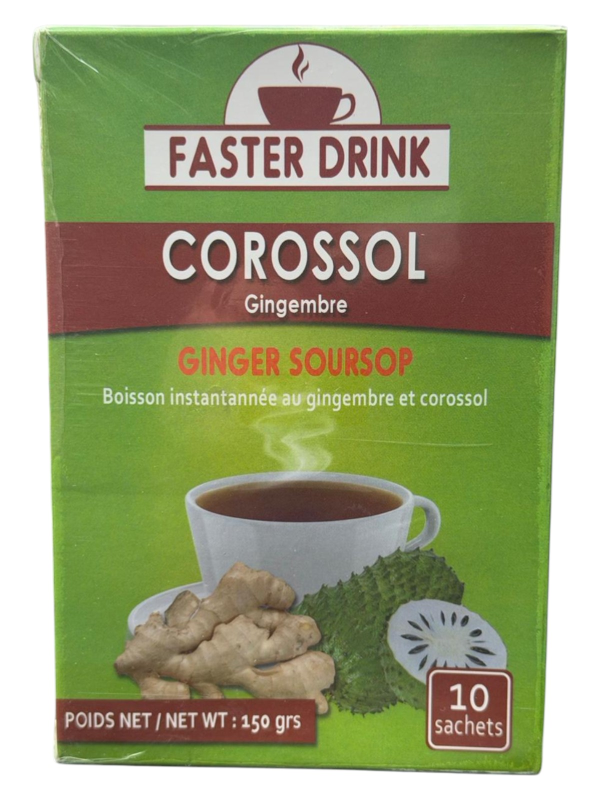 FASTER DRINK COROSSOL GINGEMBRE 150G1