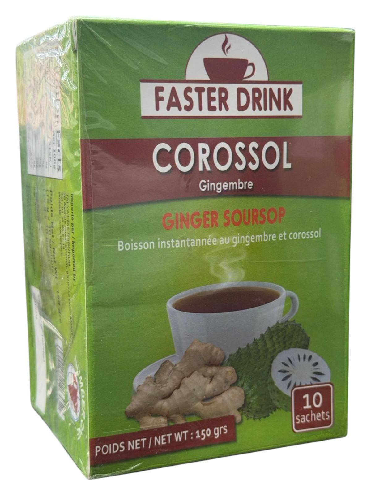 FASTER DRINK COROSSOL GINGEMBRE 150G2