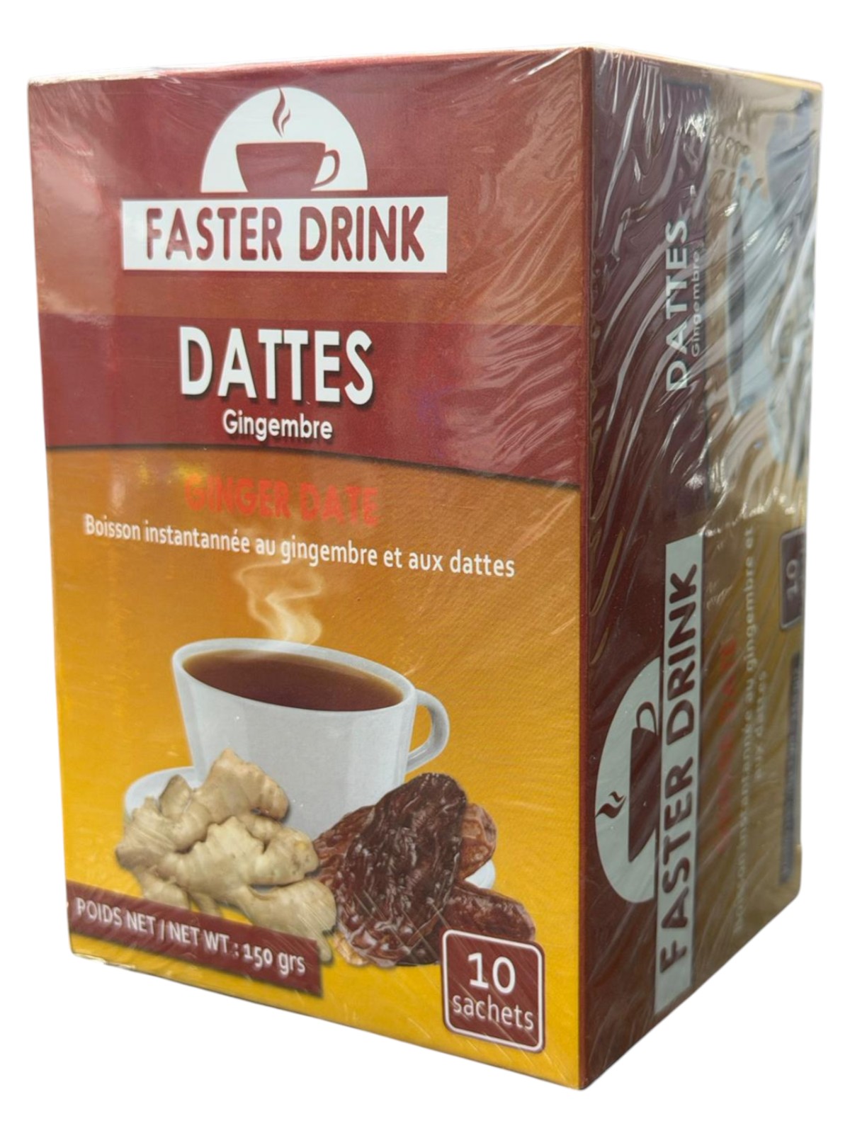 FASTER DRINK DATTES GINGEMBRE 150G