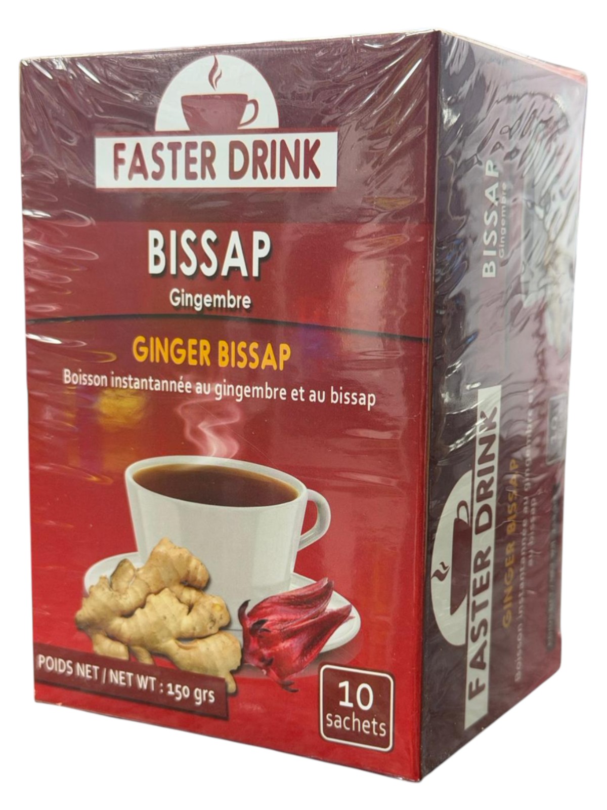 FASTER DRINK BISSAP GINGEMBRE 150G2