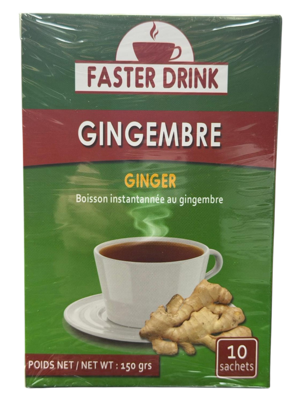 FASTER DRINK GINGEMBRE 150G