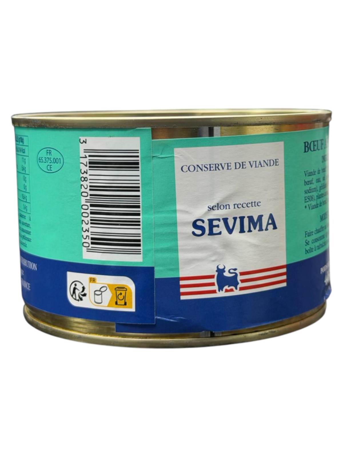 BOEUF ASSAISONNE SEVIMA 405G1