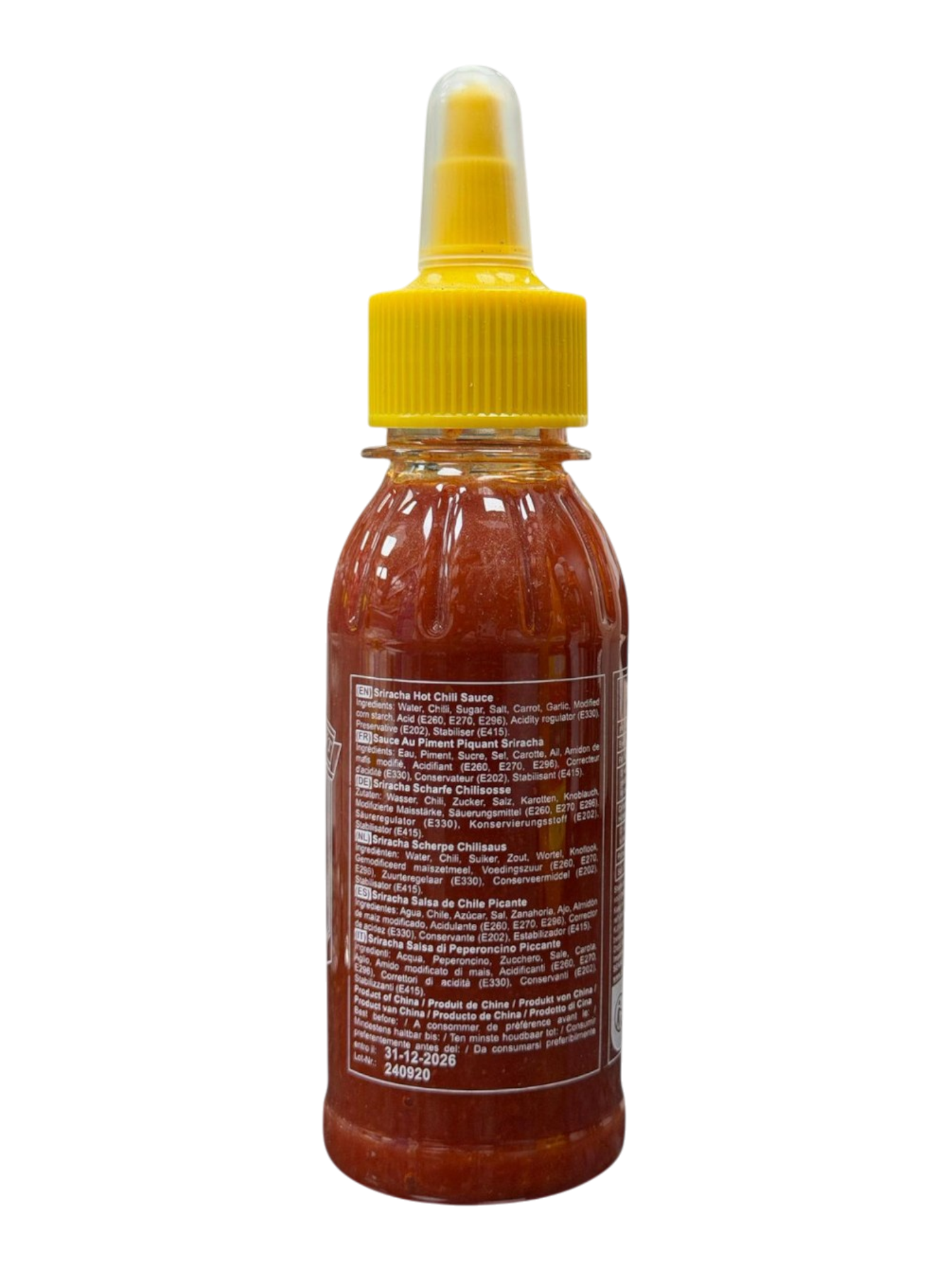 sauce sriracha chilli sauce 150g (2)