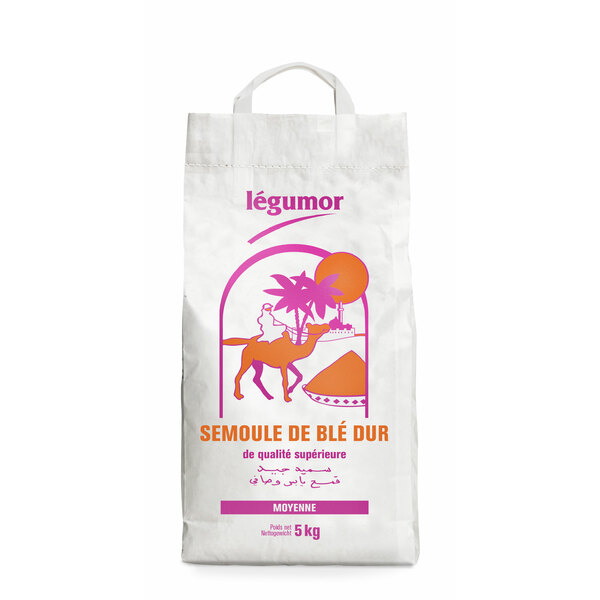 Semoule de blé moyenne  Legumor