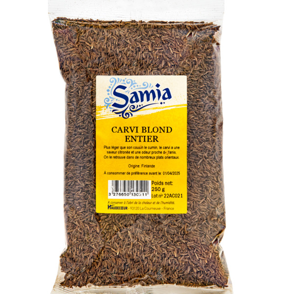 Carvi blond entier 250 g Samia