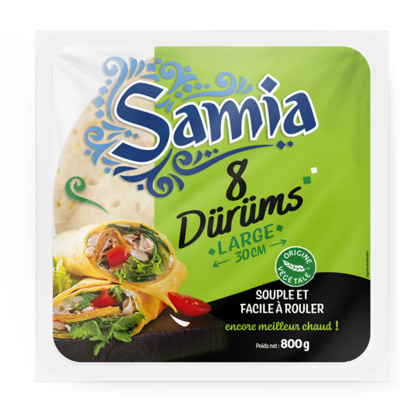 Dürüm 8x30cm 800 g Samia