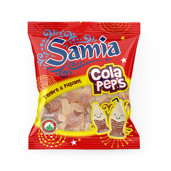 Bonbon cola peps 90 g Samia - BONBON - chateau-rouge-exotique