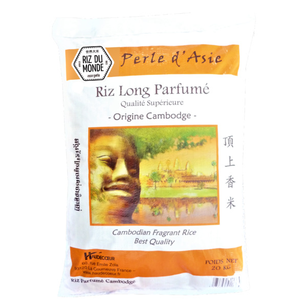 Riz long parfumé Perles d'Asie - Origine Cambodge | Qualité