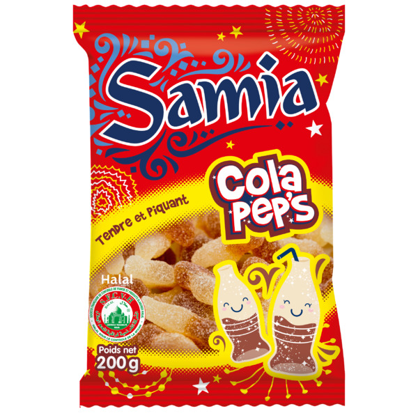 Bonbons cola pep\'s halal 200 g Samia