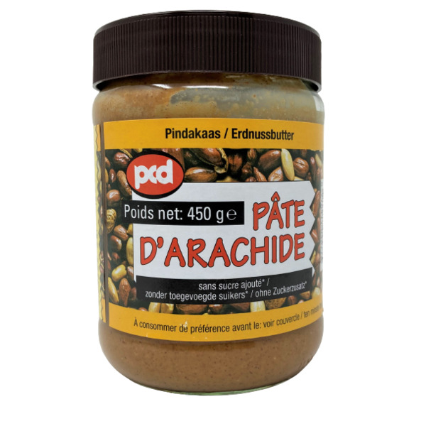 Pate d\'arachides JAUNE 450 g PCD
