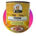 BENKO THON EN MORCEAUX A L'HUILE DE TOURNESOL 800G2