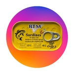 BTM SARDINE A L'HUILE PIMENTE 125G