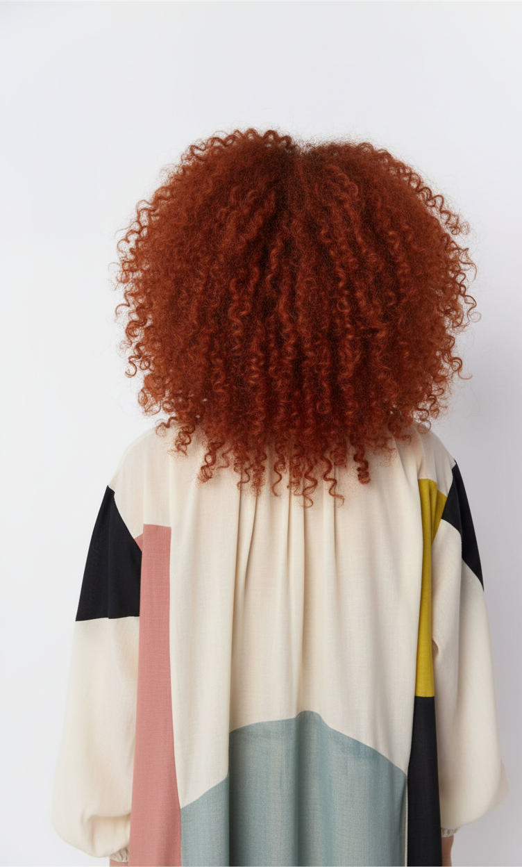 Robe patchwork De dos