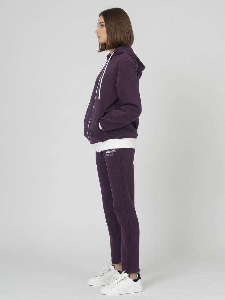 Jogging BALDININI Violet côté