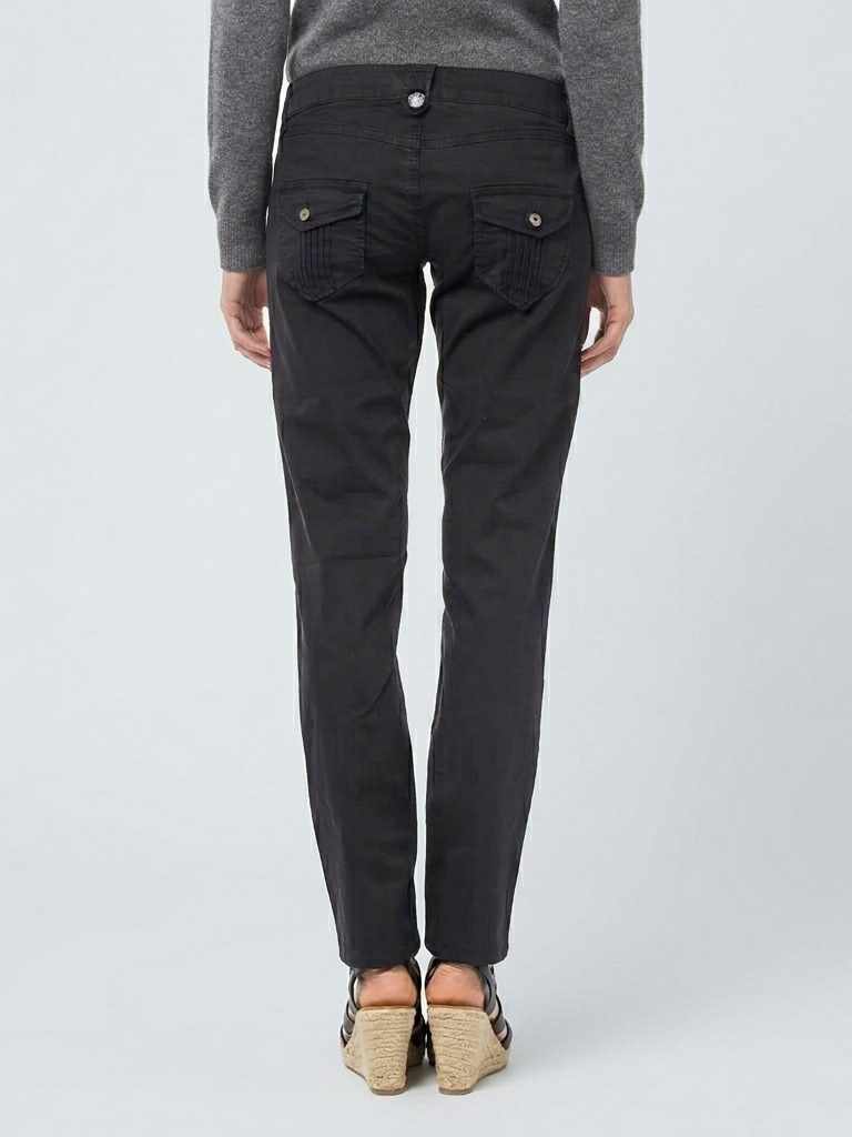 Pantalon noir Baldinini Derrière